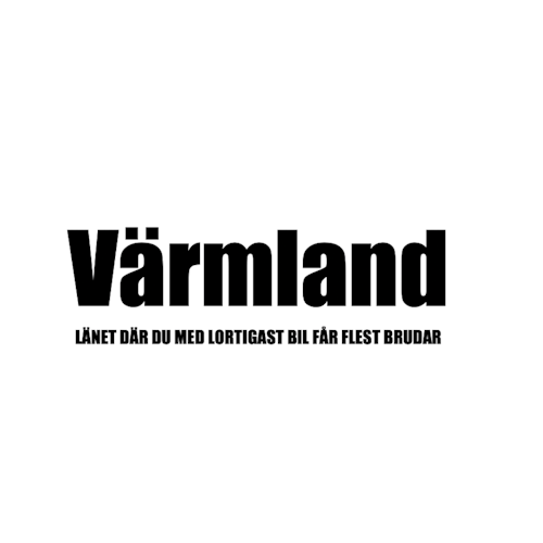 Dekal - Värmland länet där du med...