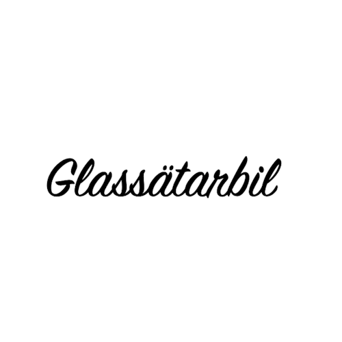 Dekal - Glassätarbil