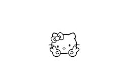 Dekal - Hello Kitty