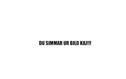 Dekal - Du simmar ur bild Kaj!