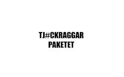 Dekalpaket - TJ#CKRAGGAR PAKETET