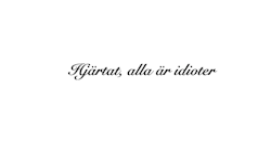 Dekal - Hjärtat alla är idioter