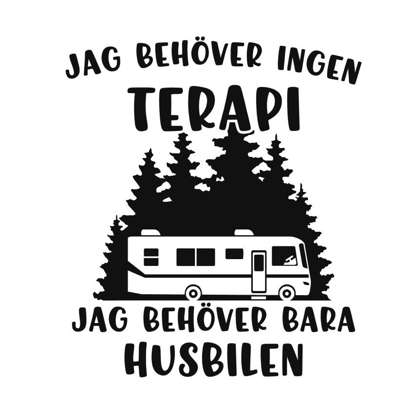 Dekal - Jag behöver ingen terapi