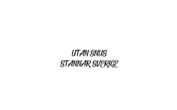 Dekal - Utan snus stannar sverige