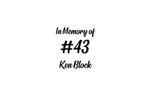 Dekal - In memory of #43 Ken Block
