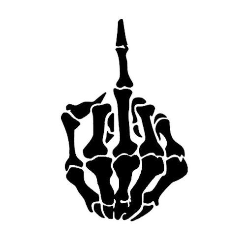 Dekal - Fuck you finger
