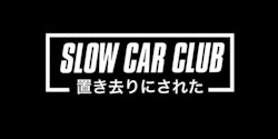Dekal - Slow Car Club