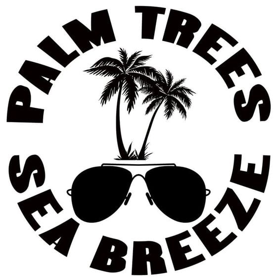 Dekal - Palm trees sea breeze