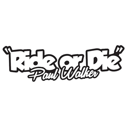 Dekal - Ride or Die