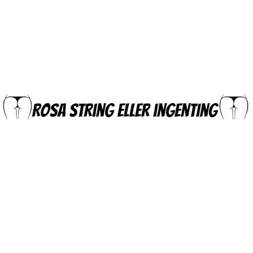 Dekal - Rosa string eller ingenting