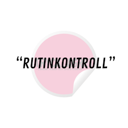 Dekal - Rutinkontroll