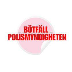 Dekal - Bötfäll Polismyndigheten