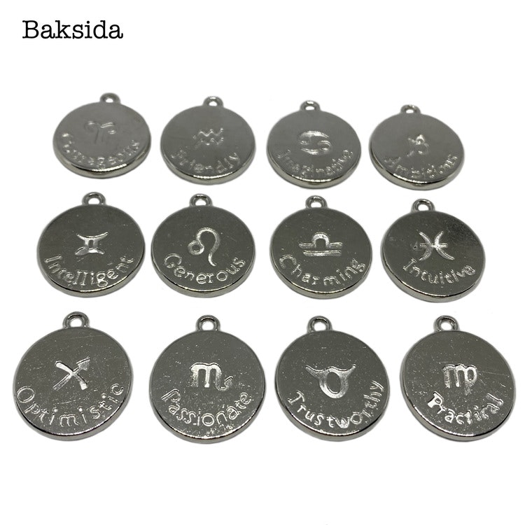 Stjärntecken silver