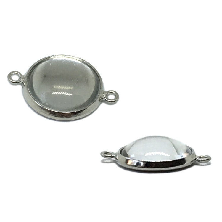 Cabochonglas 14 mm runda