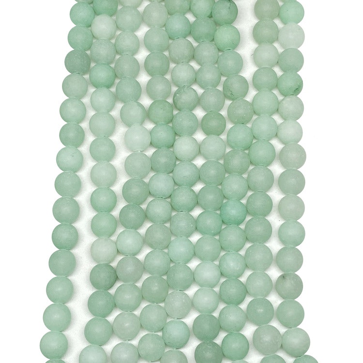 Jade frostade 8 mm pistachio