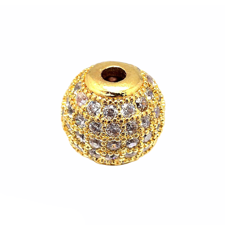 Cubic zirconia-pärlor 8 mm guld - Pärlriket.se - Din oas för  smyckestillverkning
