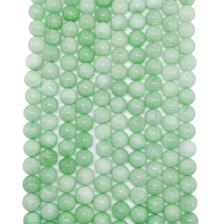Kalcedon 8 mm minty green
