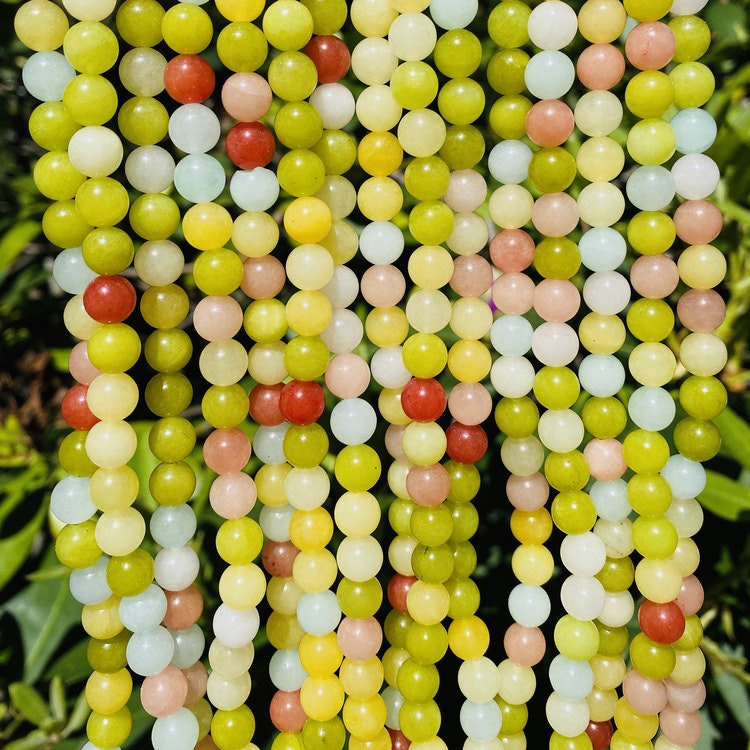Jade 8 mm colorful