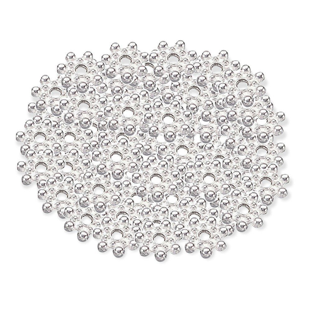 Daisys 8 mm silver
