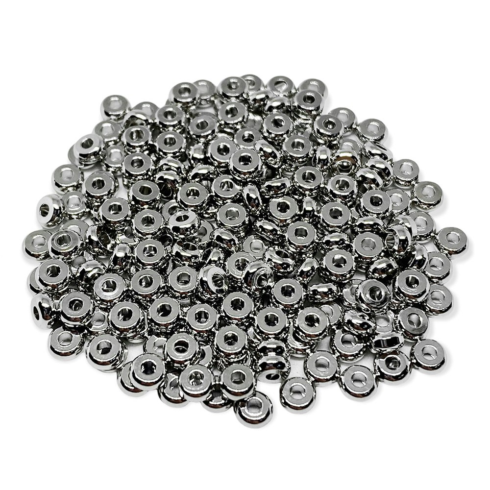 Donuts mini 4 mm platinum
