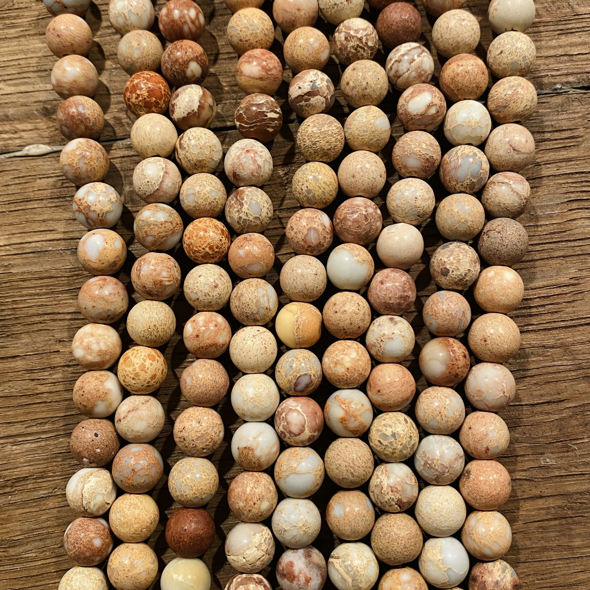 Jaspis imperial 8 mm beige