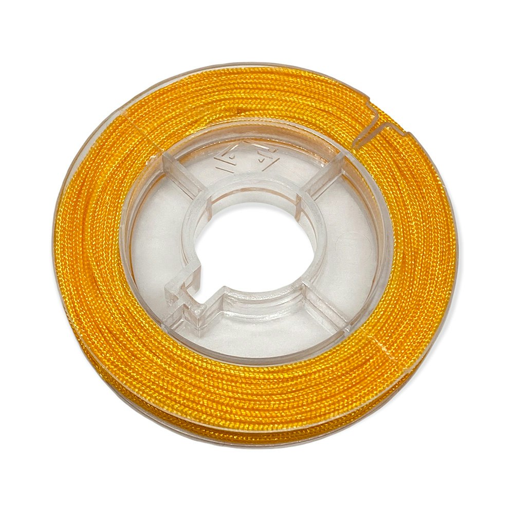 Nylontråd 0,8 mm mörkgul