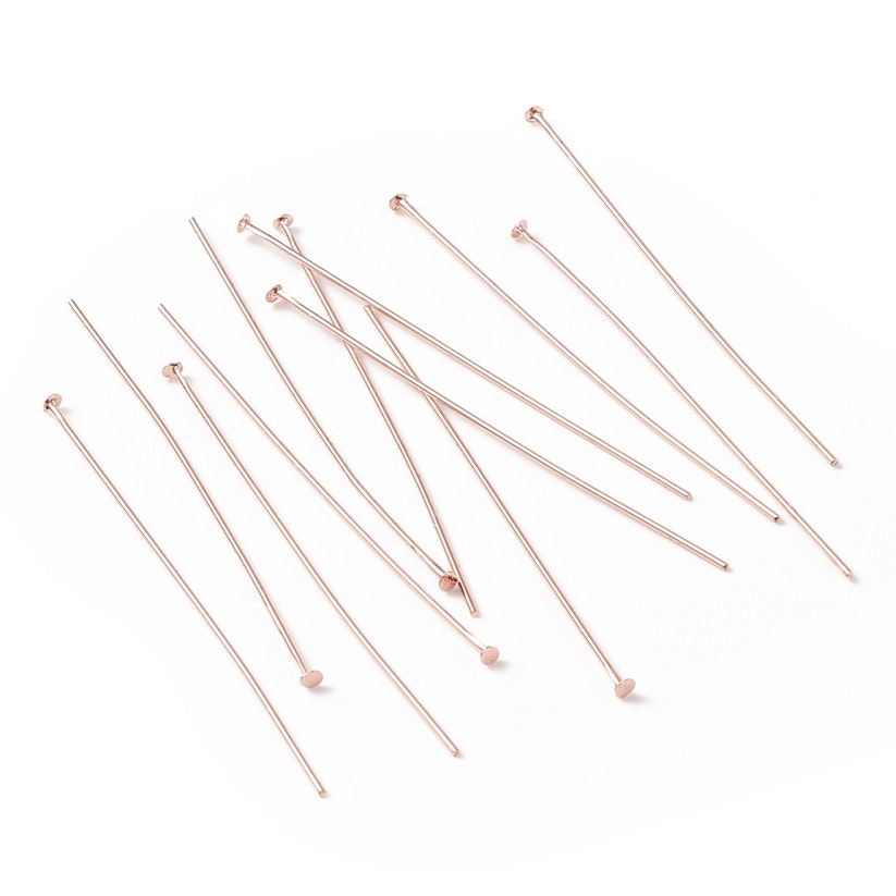 Hattpinnar 5 cm rosé