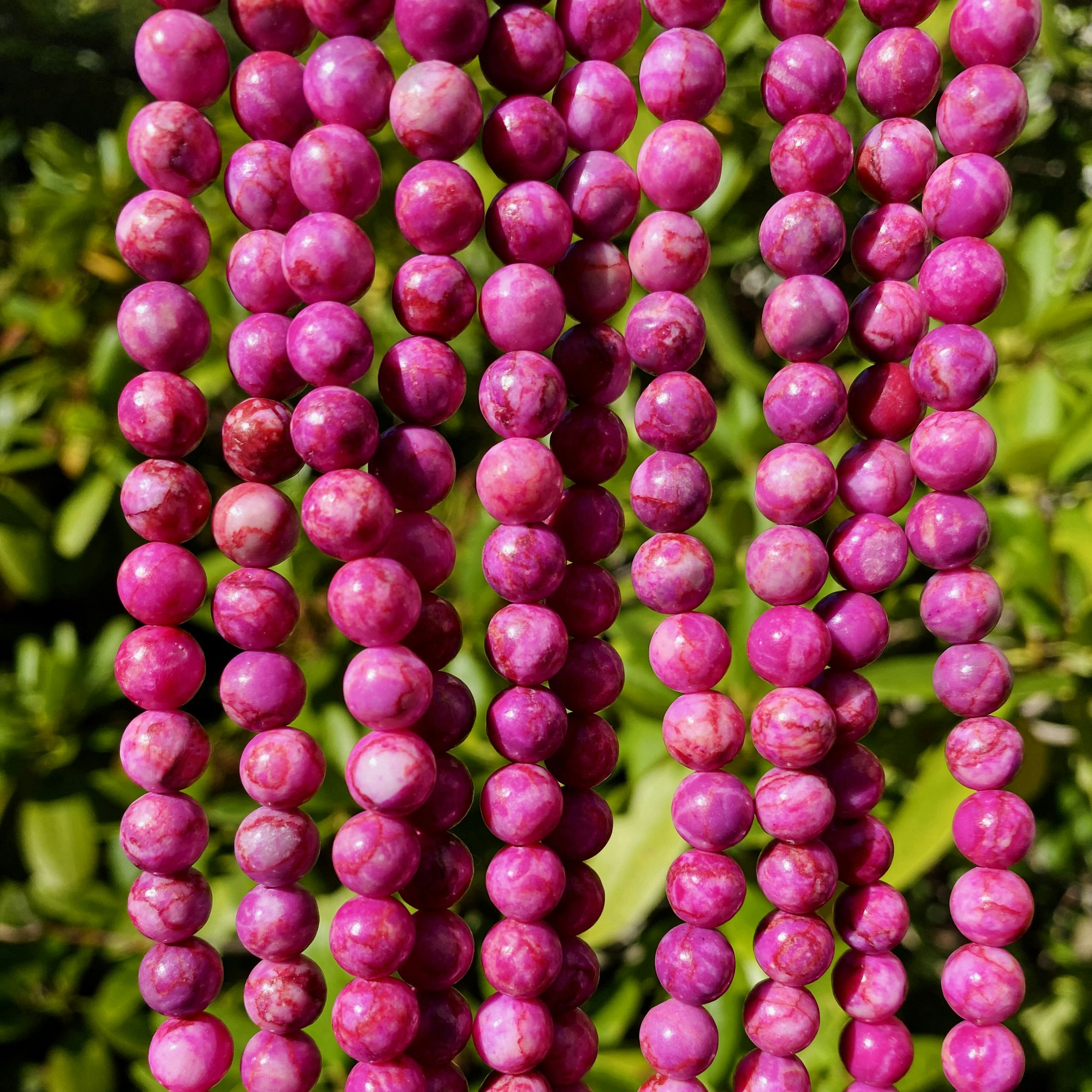 Jade 8 mm peony petal