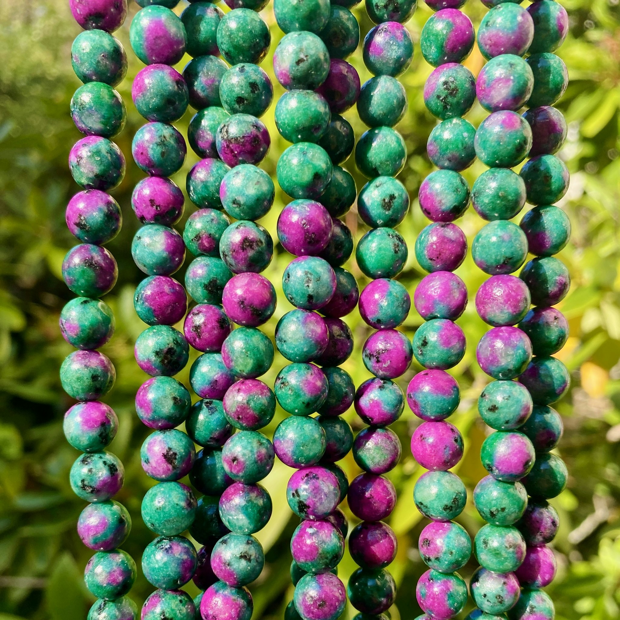 Jade 8 mm wild watermelon