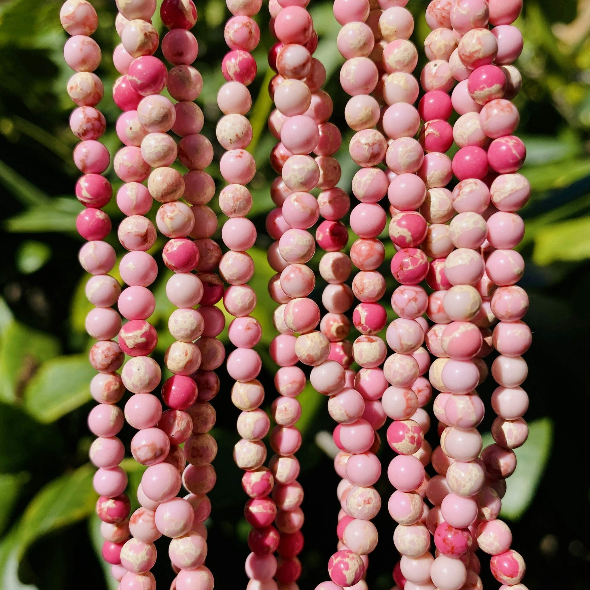 Jaspis imperial 4 mm bubblegum