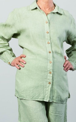 FRIDA Linen Shirt Green