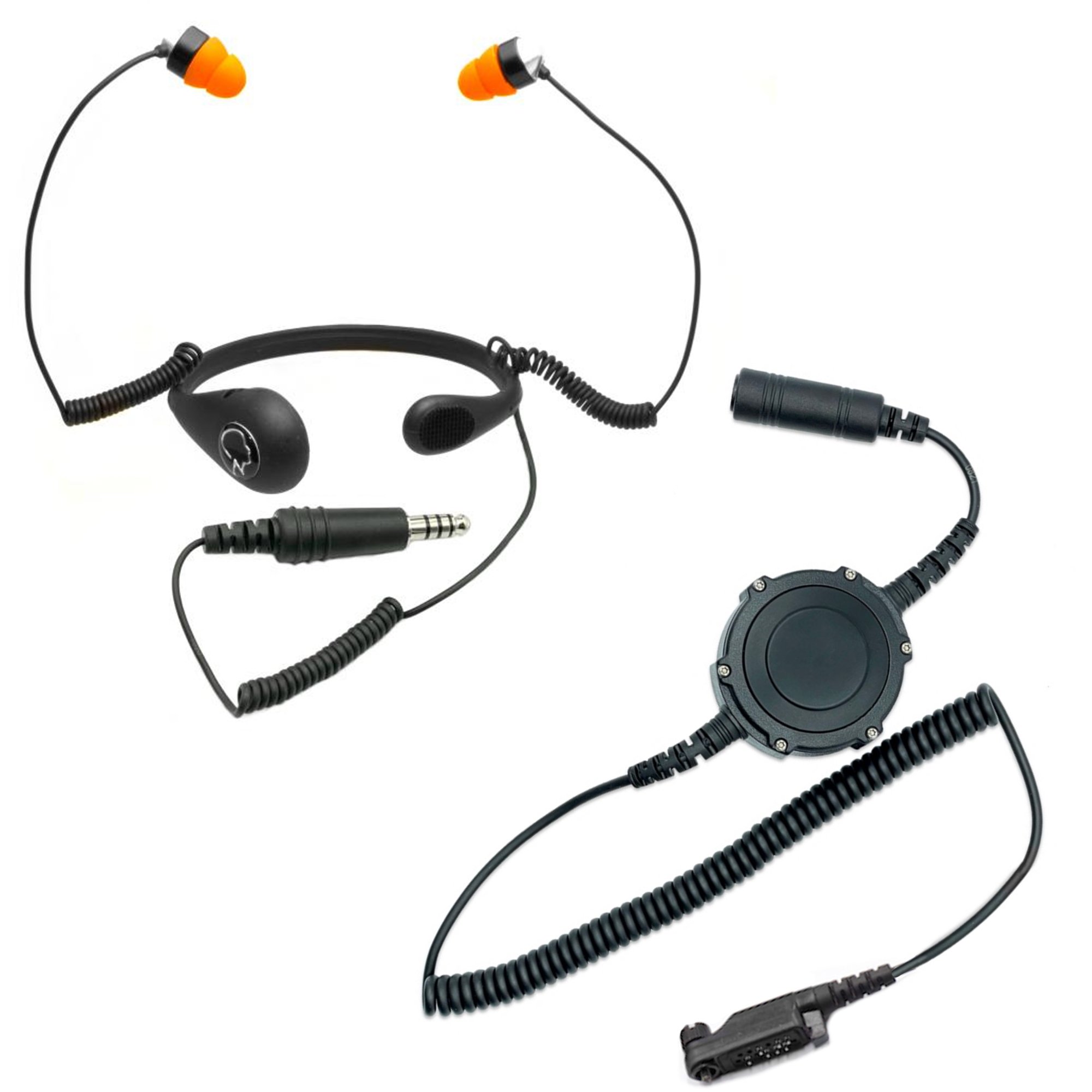 Tactical Headsets PRO System (headset +rugged PTT) - Signalstyrkan AB