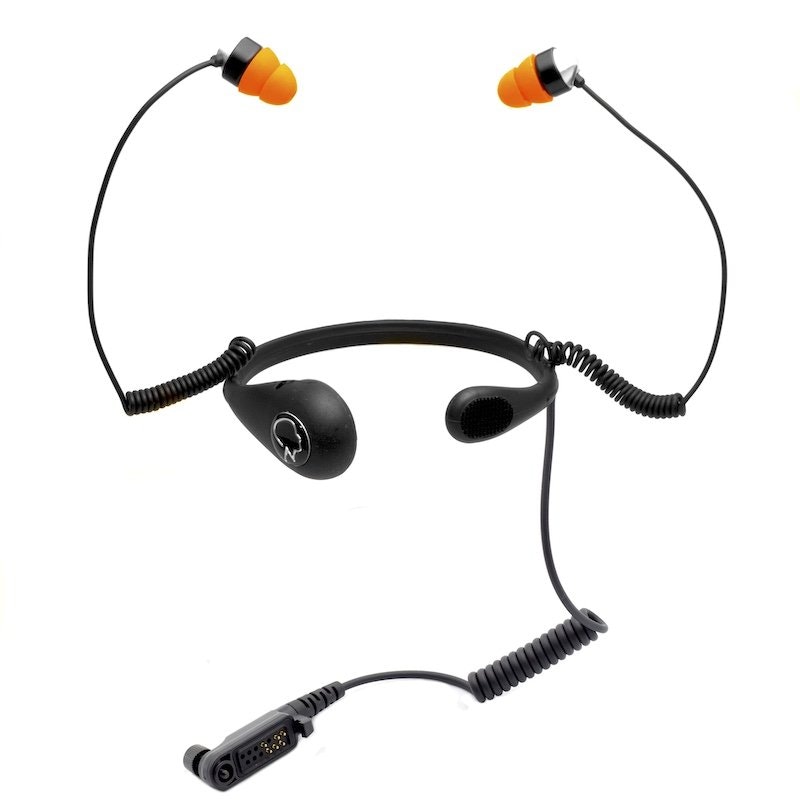 Tactical Headsets Short Cable, No PTT - Signalstyrkan AB
