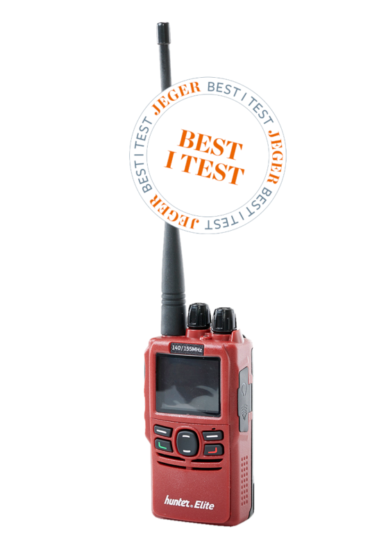 SLUTSÅLD! KAMPANJ: Hunter Elite Analog & DMR SE/FI 68+69 MHz