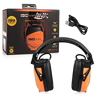 ISOTunes Headset Link Orange