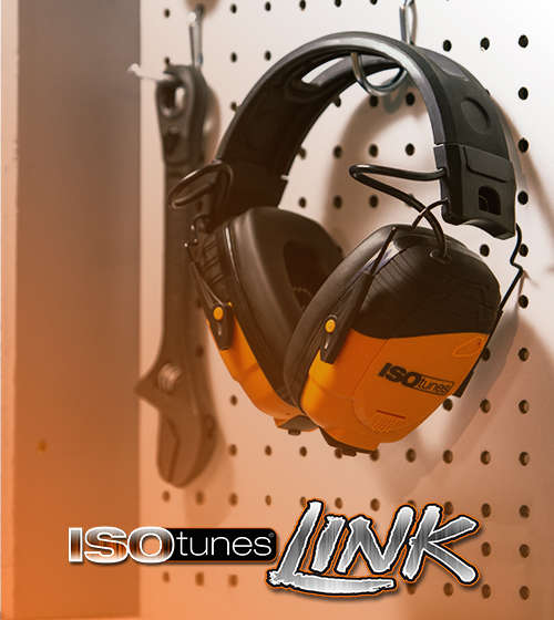ISOTunes Headset Link Orange