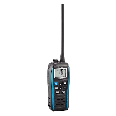 Icom IC-M25E Bärbar Marinradio Blå