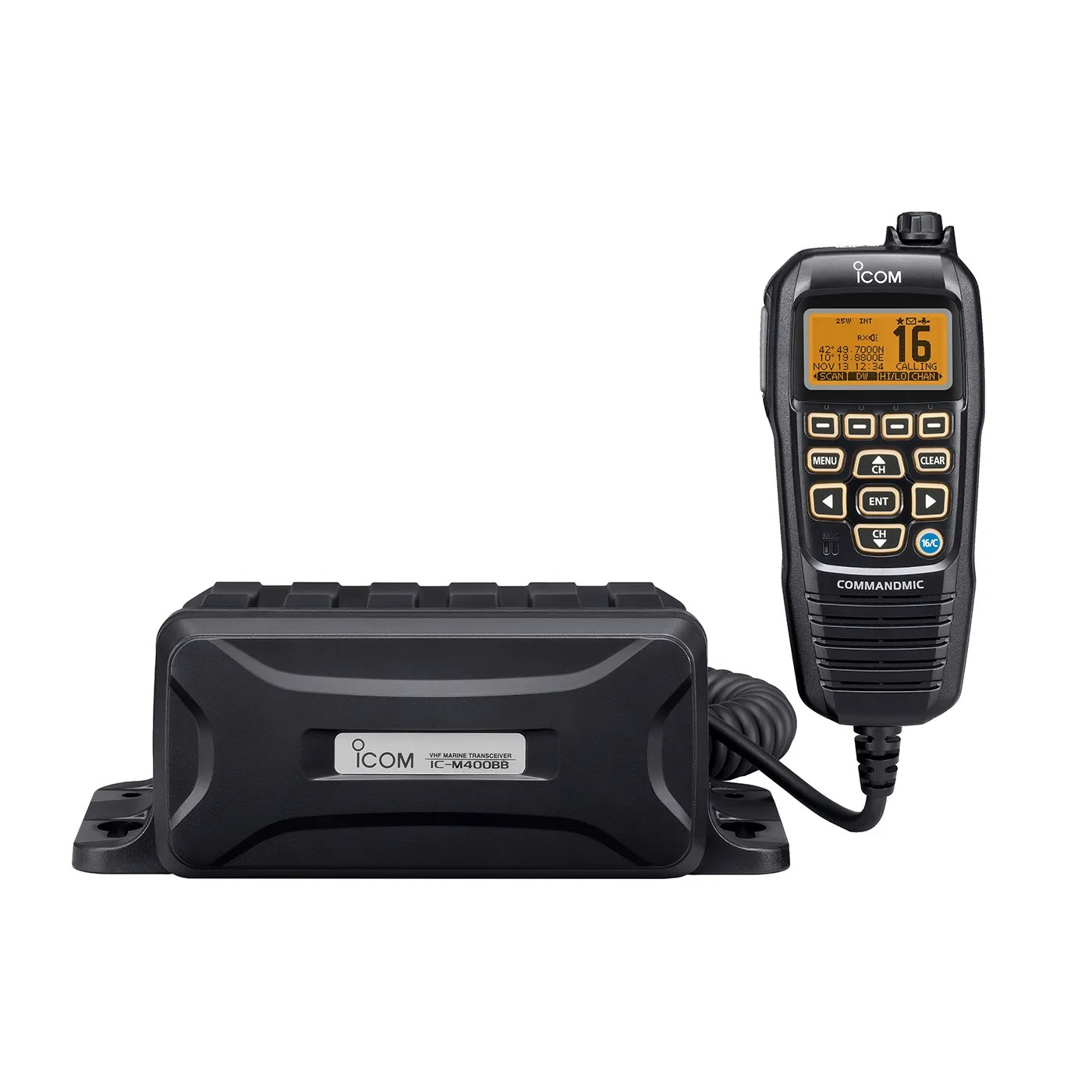 Icom IC-M400BBE Fast Marinradio med GPS (Utgått. Ersätts av IC-M410BBE)