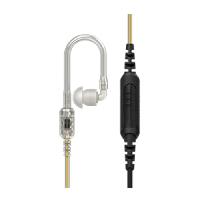 Motorola R7 1-Wire Surveillance Kit with Loud Audio Translucent Tube, IMPRES