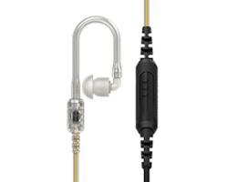 Motorola R7 1-Wire Surveillance Kit with Loud Audio Translucent Tube, IMPRES