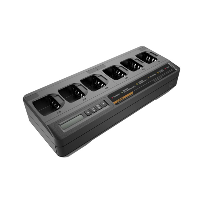 Motorola R7 IMPRES 6-Way Multi-Unit Charger with Euro cord and Power Supply