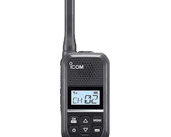 Icom IC-U20SR Kompakt PMR446 Radio (16 kanaler), inkl laddare