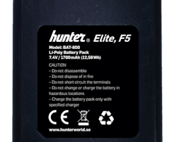 Hunter Batteri E-serien 1700 mAh