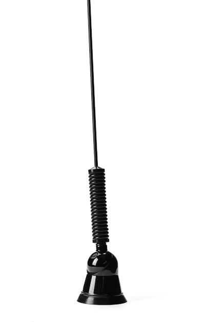 Antennfäste Kulled 128 för M6-gänga inkl. 5m kabel, 2xadapter
