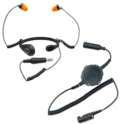 Tactical Headsets PRO System (headset +rugged PTT) SEPURA STP/SC- Series