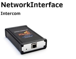 Interface for Intercom between operators,   no external wire connection (LE)