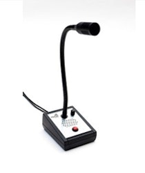Heavy duty table top Microphone   with built in speaker