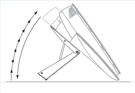 Angle mechanism for the Tipro Operator PC:s  above