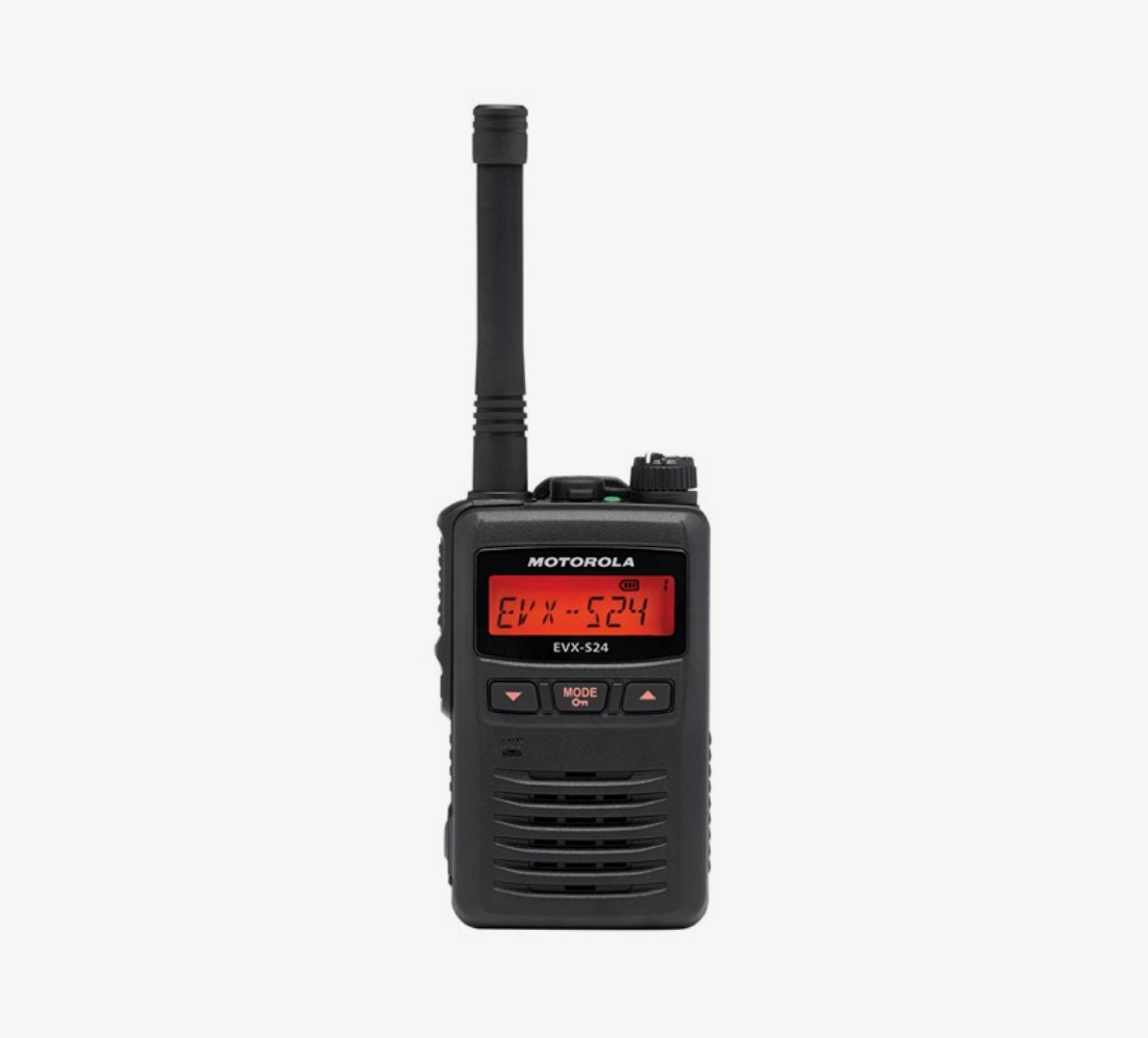 Motorola EVX-S24-G6-3 (CE) 403-470MHZ BLACK IP67