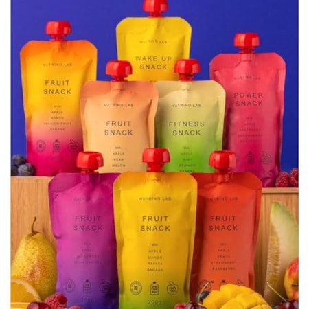 NUTRINOLAB Berry Blossom Mix – Äpple, blåbär och surkörsbär